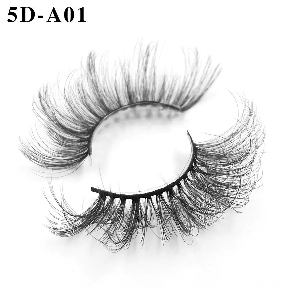 25MM 3D Mink Lashes 5D-A01